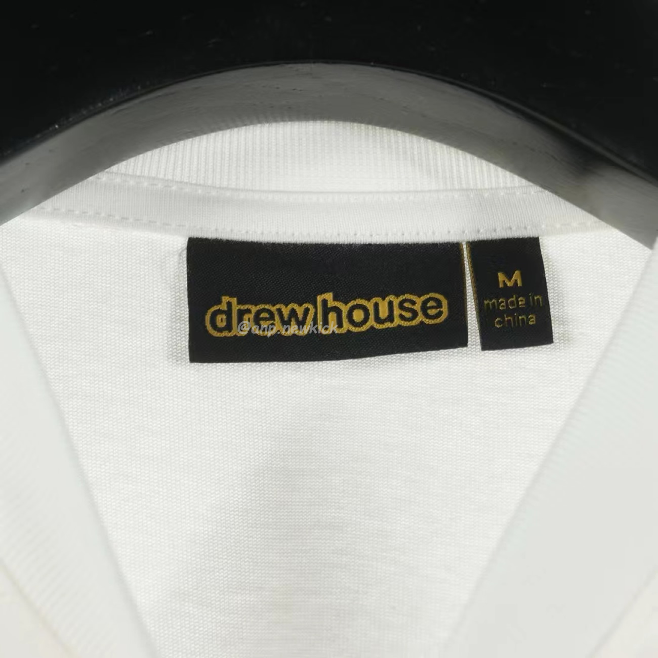 Drew House Mascot Ss Black White T Shirt (9) - newkick.vip